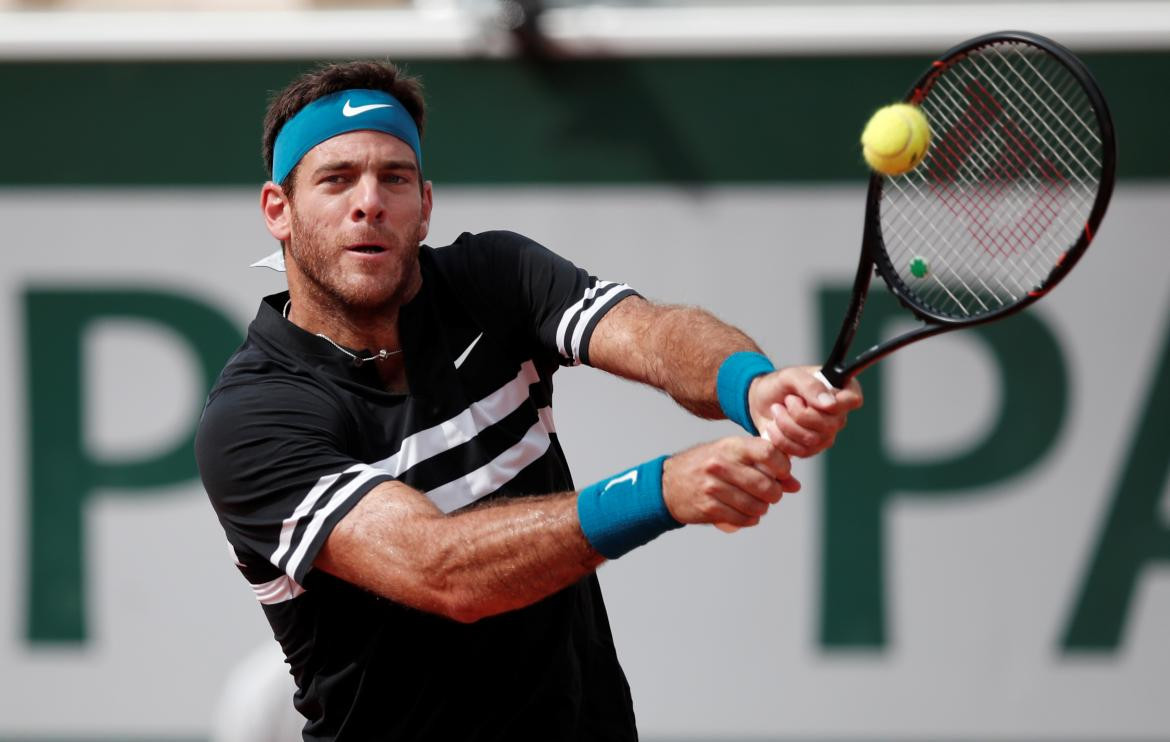 Juan Martín Del Potro vs. Marin Cilic, Roland Garros, tenis, Reuters	