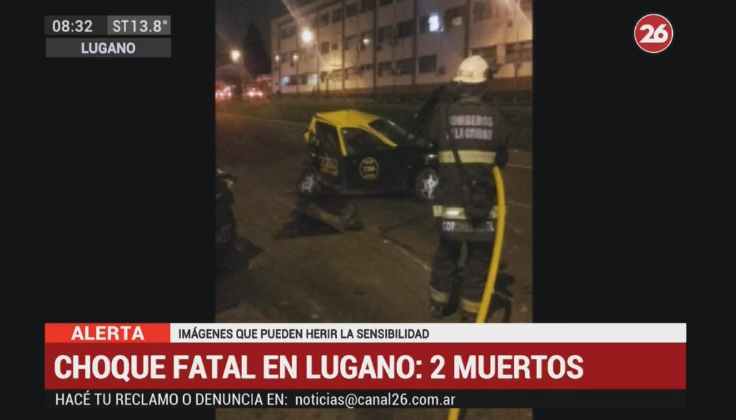 Choque fatal - Villa Lugano