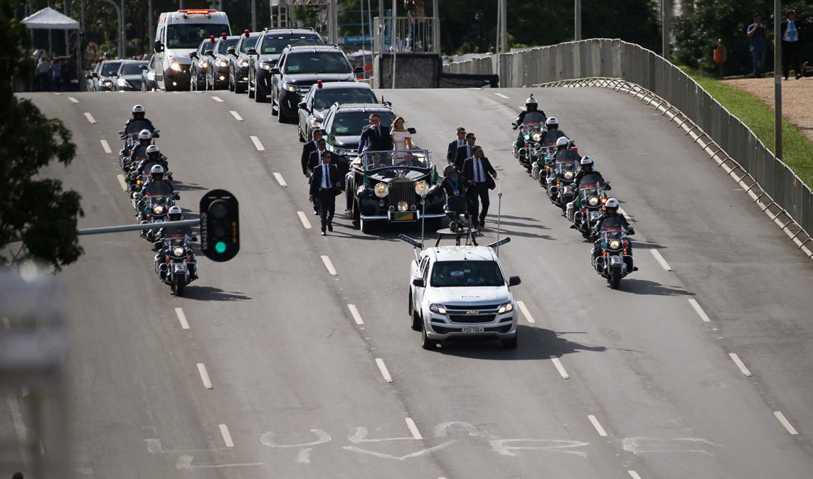 Asunción de Bolsonaro, operativo de seguridad, Reuters	