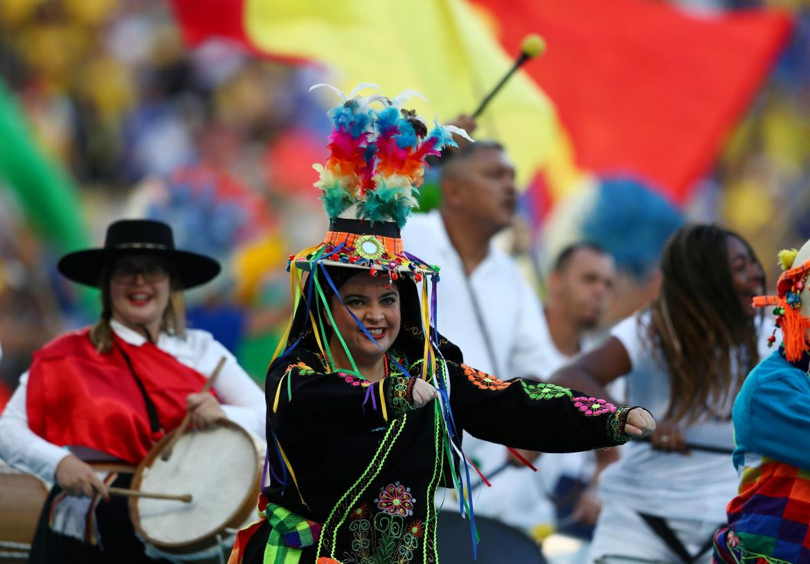 Fiesta de cierre, Brasil vs Perú - Copa América Reuters
