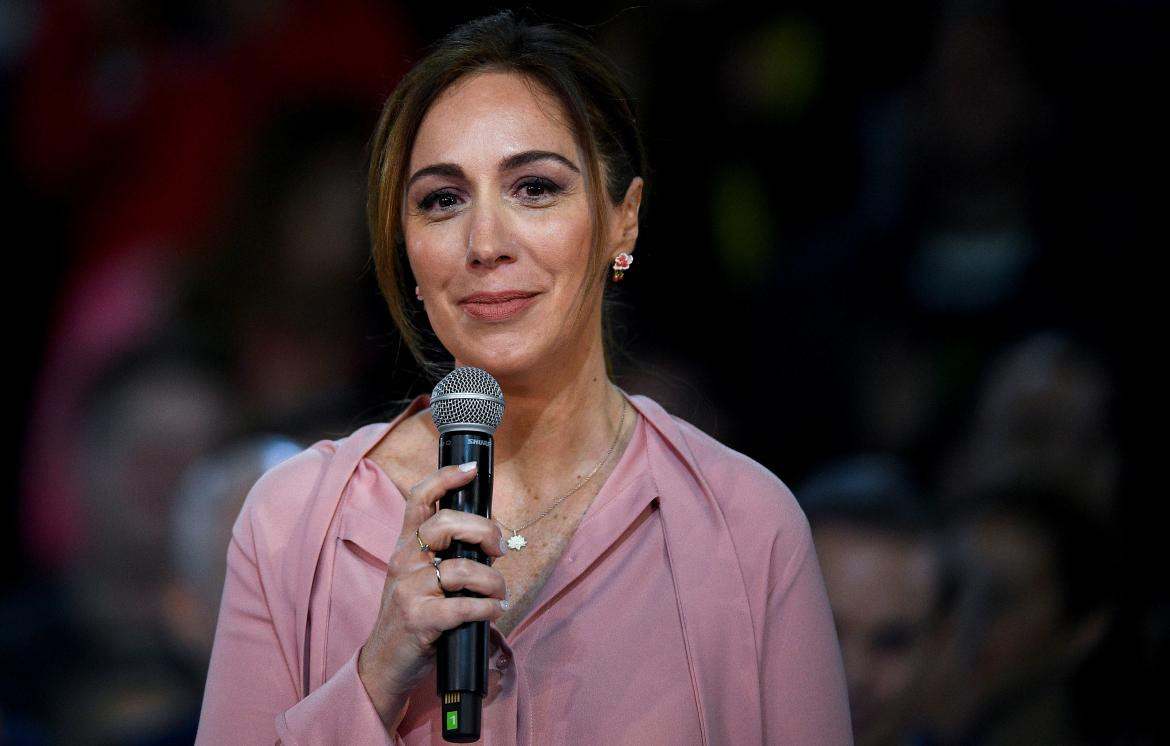 María Eugenia Vidal, cierre de campaña Mauricio Macri, Vicente López, Juntos por el Cambio, REUTERS