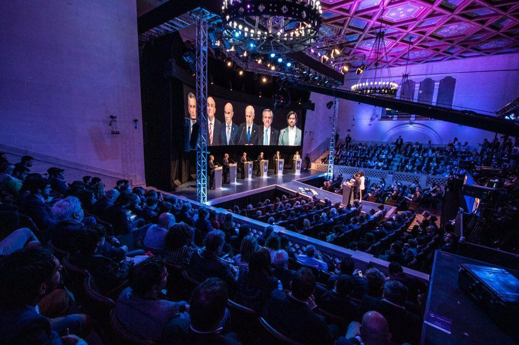 Debate presidencial, candidatos