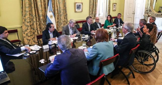Reunión de Gabinete, Mauricio Macri