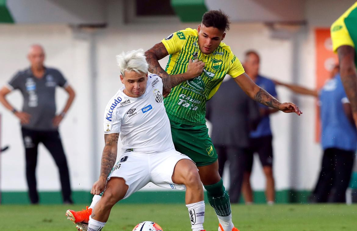 Santos vs. Defensa y Justicia, Copa Libertadores, REUTERS