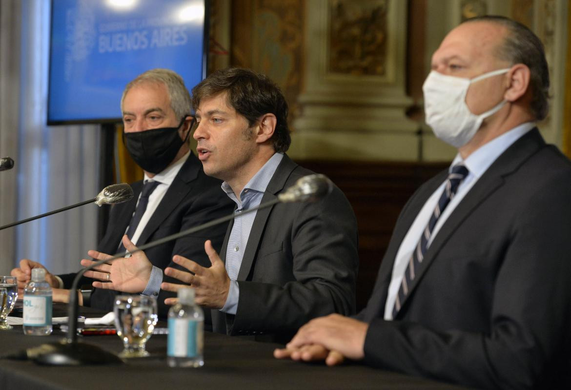 Axel Kicillof, crean registro para que los varados en el país puedan volver a Buenos Aires, NA