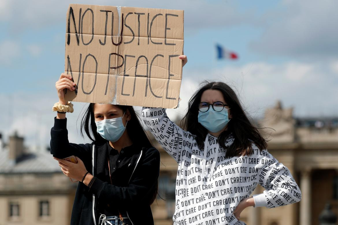 Marchas en Europa por la muerte de George Floyd, REUTERS