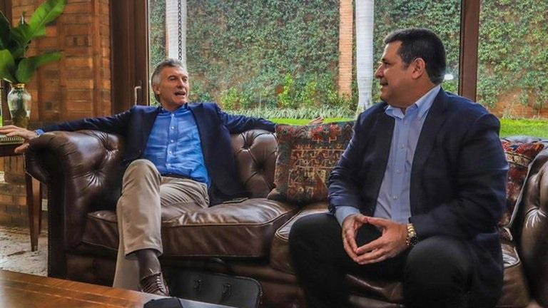 Mauricio Macri y Horacio Cartes