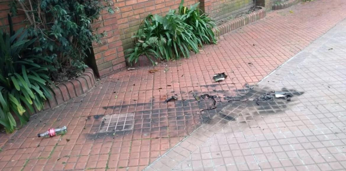 Quinta de Olivos Bomba Molotov