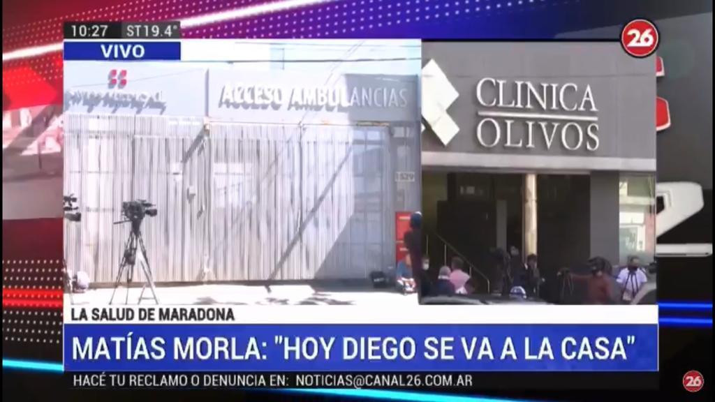 La salud de Diego Maradona