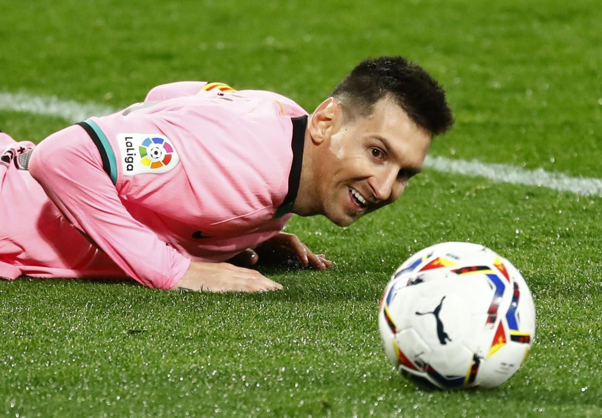 Lionel Messi en el Barcelona, REUTERS