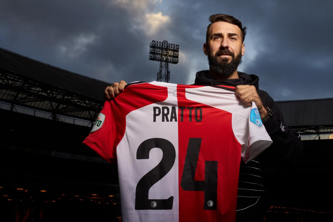 Lucas Pratto jugador del Feyernood