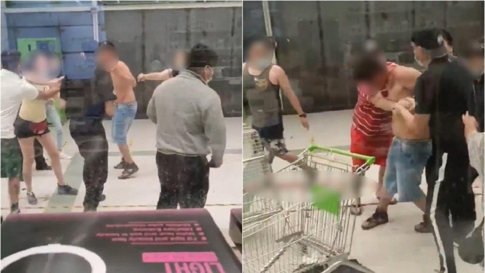 Ataque a policias en supermercado de Chile