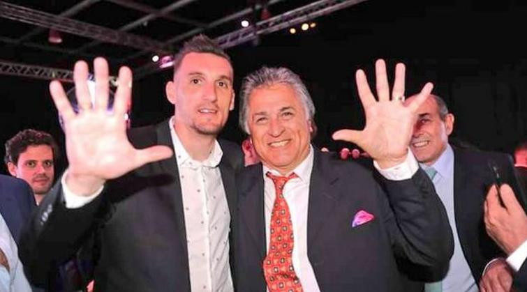 Franco Armani y Pato Fillol, River