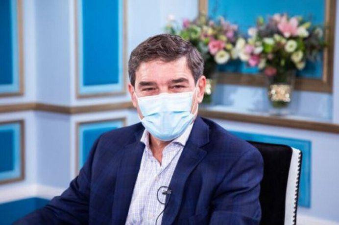 Fernán Quirós en el programa de Mirtha Legrand con Juana Viale