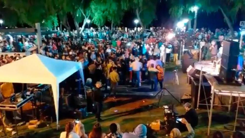 Fiesta masiva, Entre Ríos, Santa Elena, coronavirus