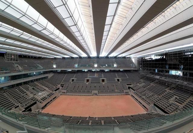 Roland Garros, tenis, estadio vacío, Foto Reuters