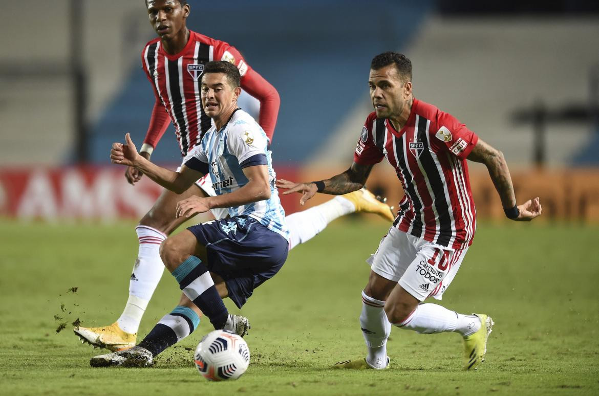 Copa Libertadores, Racing vs. San Pablo, AGENCIA NA