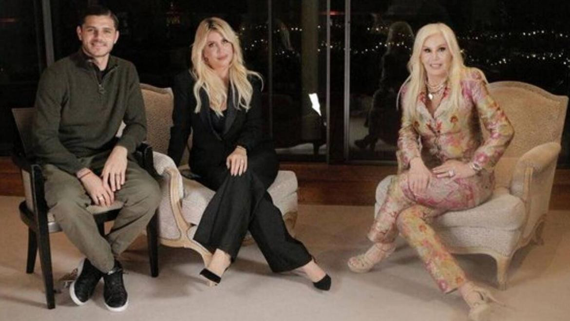 Wanda Nara y Susana Giménez