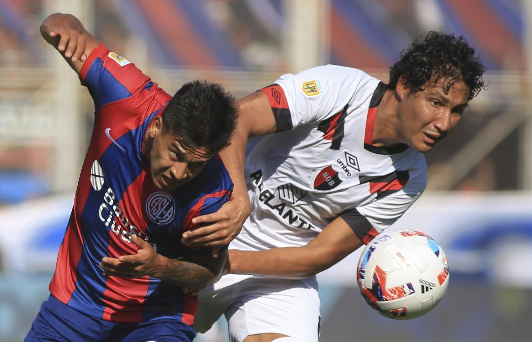 San Lorenzo vs. Newells, fútbol argentino, NA