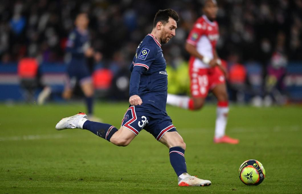 Lionel Messi, PSG vs. Mónaco, foto NA