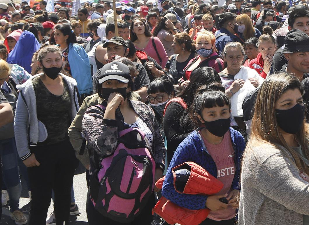 Marcha, militantes, NA