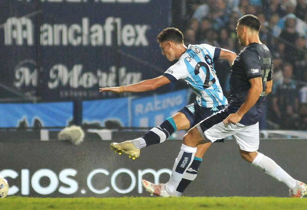 Racing vs. Talleres, fútbol argentino, NA