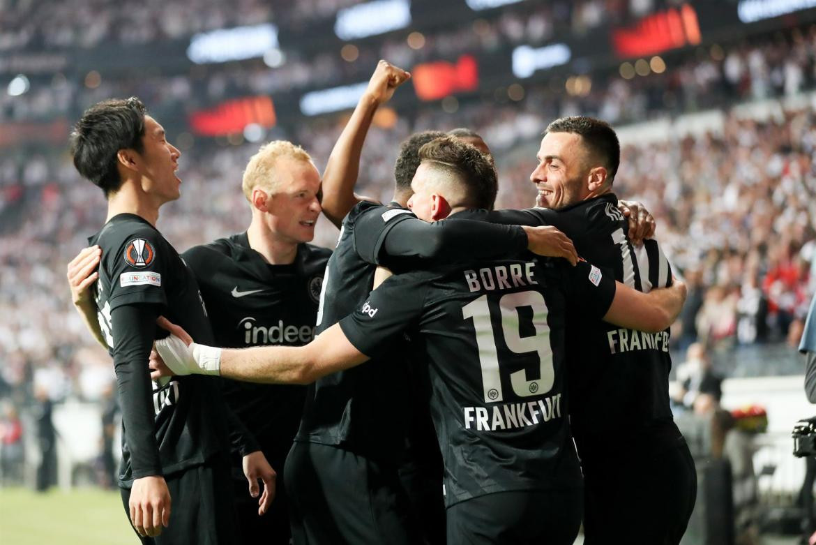 Europa League, Eintracht Frankfurt vs. West Ham. Foto: EFE.