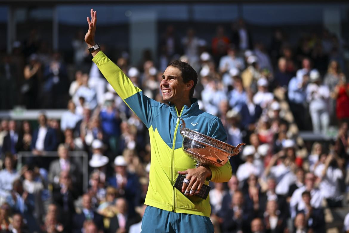 Rafael Nadal, tenis. Foto: NA.