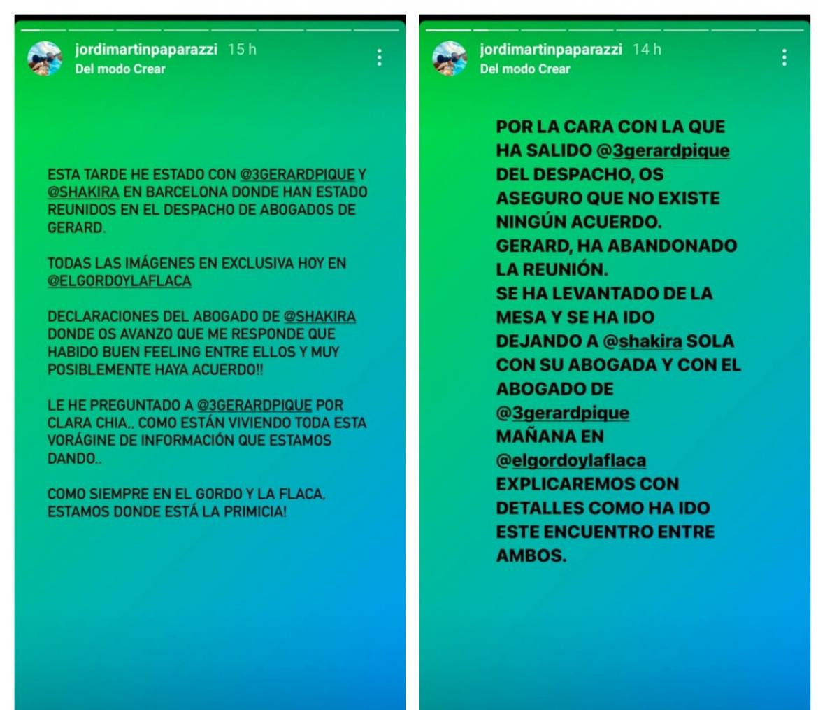 Shakira y Piqué: captura: @jordimartinpaparazzi