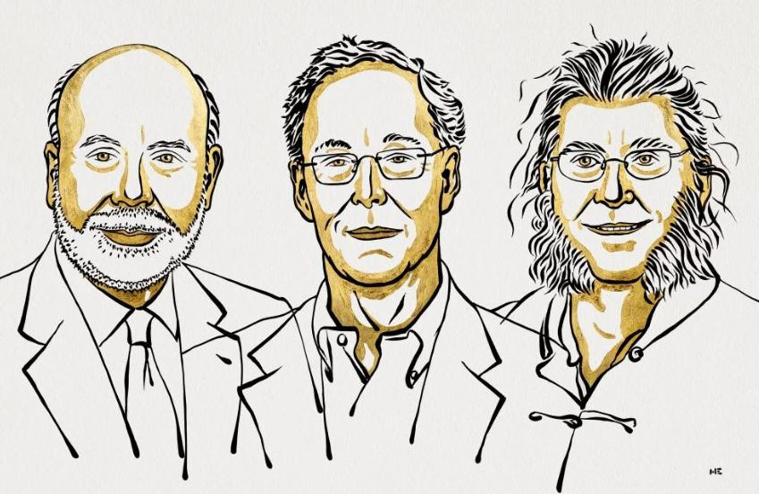 Premios Nobel de Economía 2022. Foto: Nobelprize