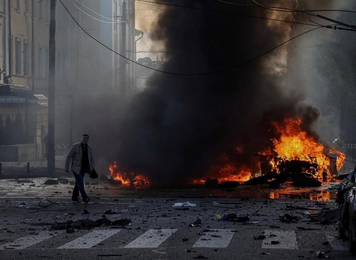 Bombardeo ruso sobre Ucrania, Reuters