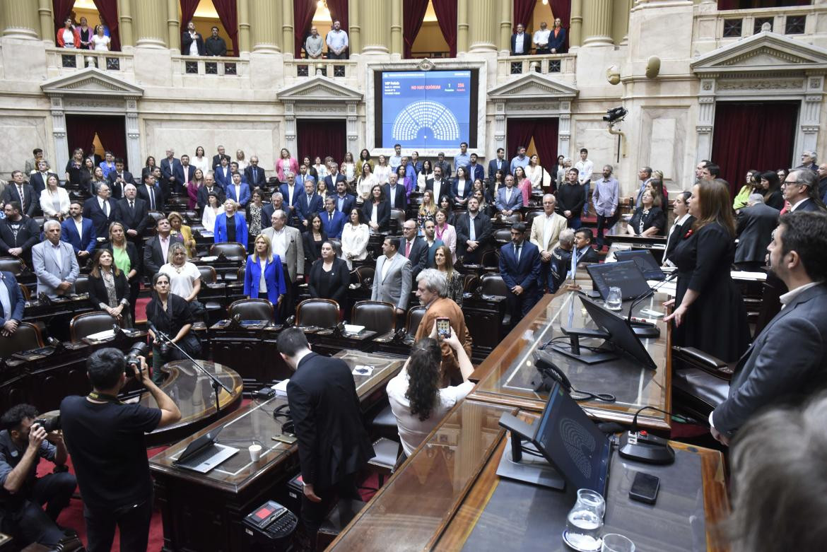 Debate en Diputados sobre la creación de nuevas universidades. Foto: Telam.