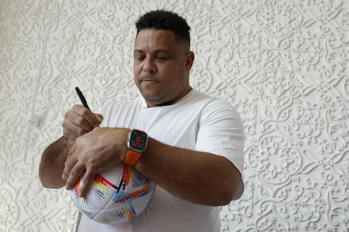 Ronaldo Nazário. Foto: EFE.