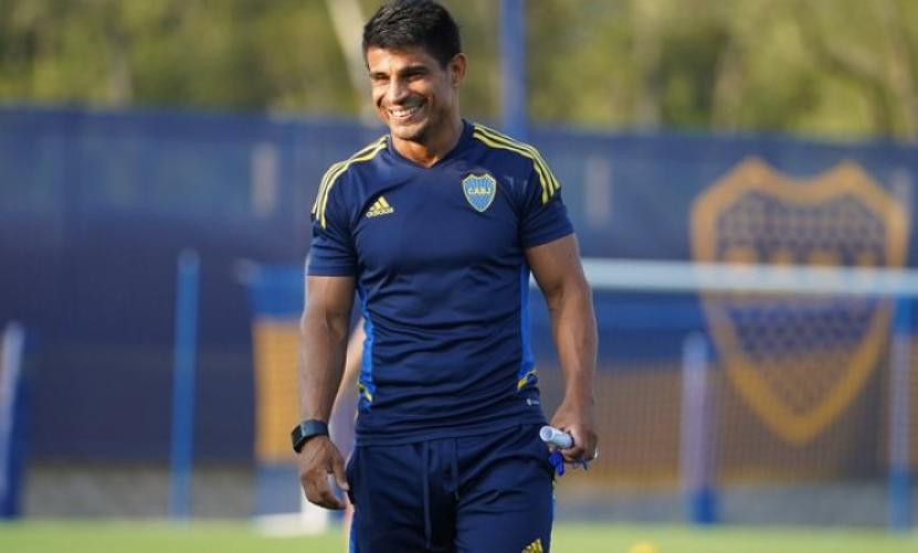 Hugo Ibarra, Boca. Foto: NA