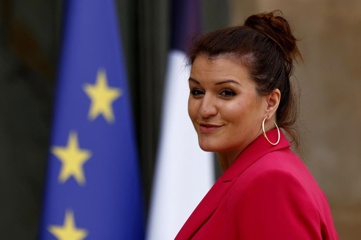 Marléne Schiappa, la polémica funcionaria de Macron. Foto: Reuters.