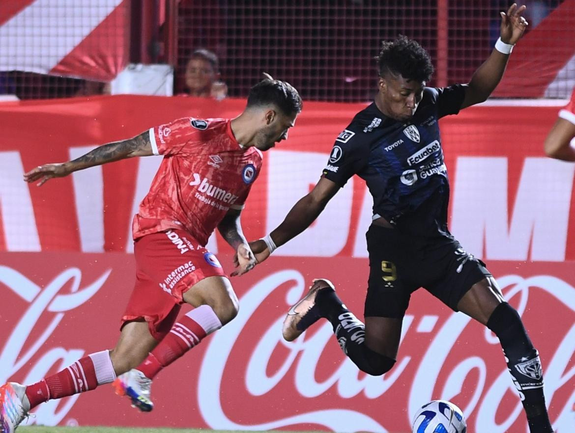 Copa Libertadores, Argentinos Juniors vs. Independiente del Valle. Foto: @Libertadores.