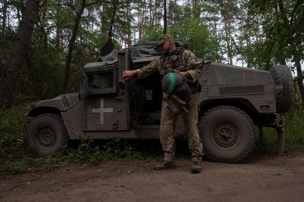 Tropas ucranianas en la región de Donetsk. Foto: Reuters.