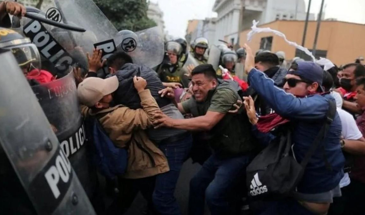 Protestas en Perú. Foto: Reuters