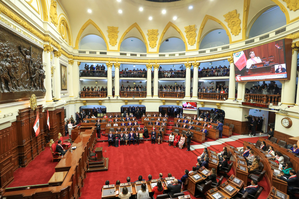Congreso peruano. Foto: Reuters.