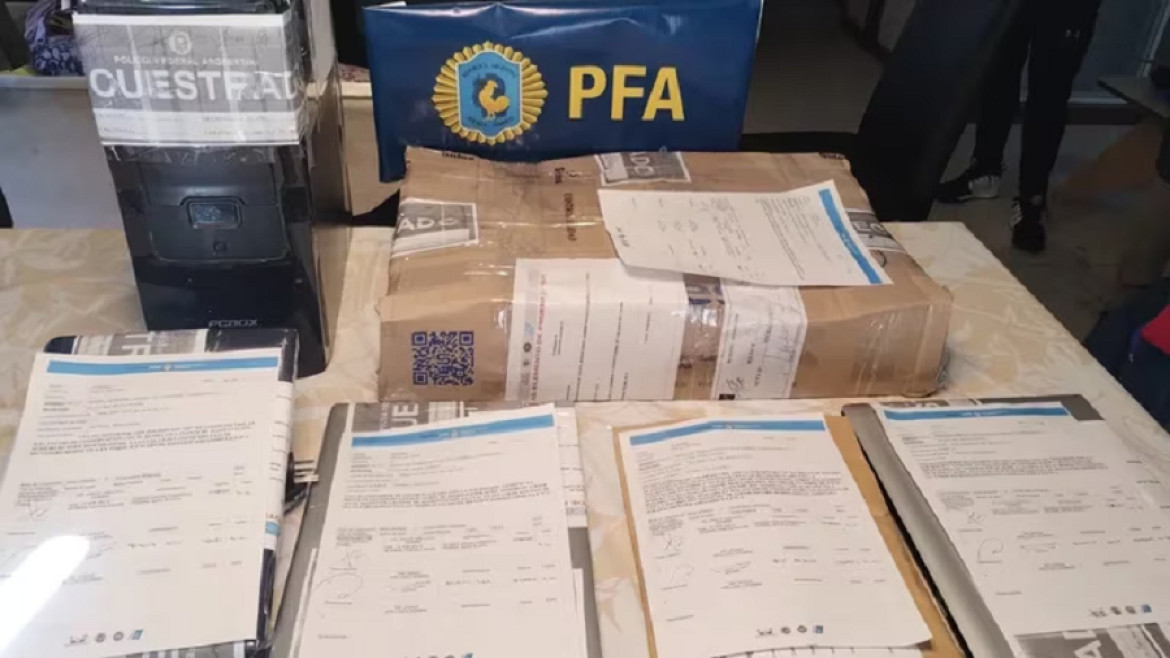 Allanamiento en la pesquera del hermano del "Dibu" Martínez. Foto: Infobae