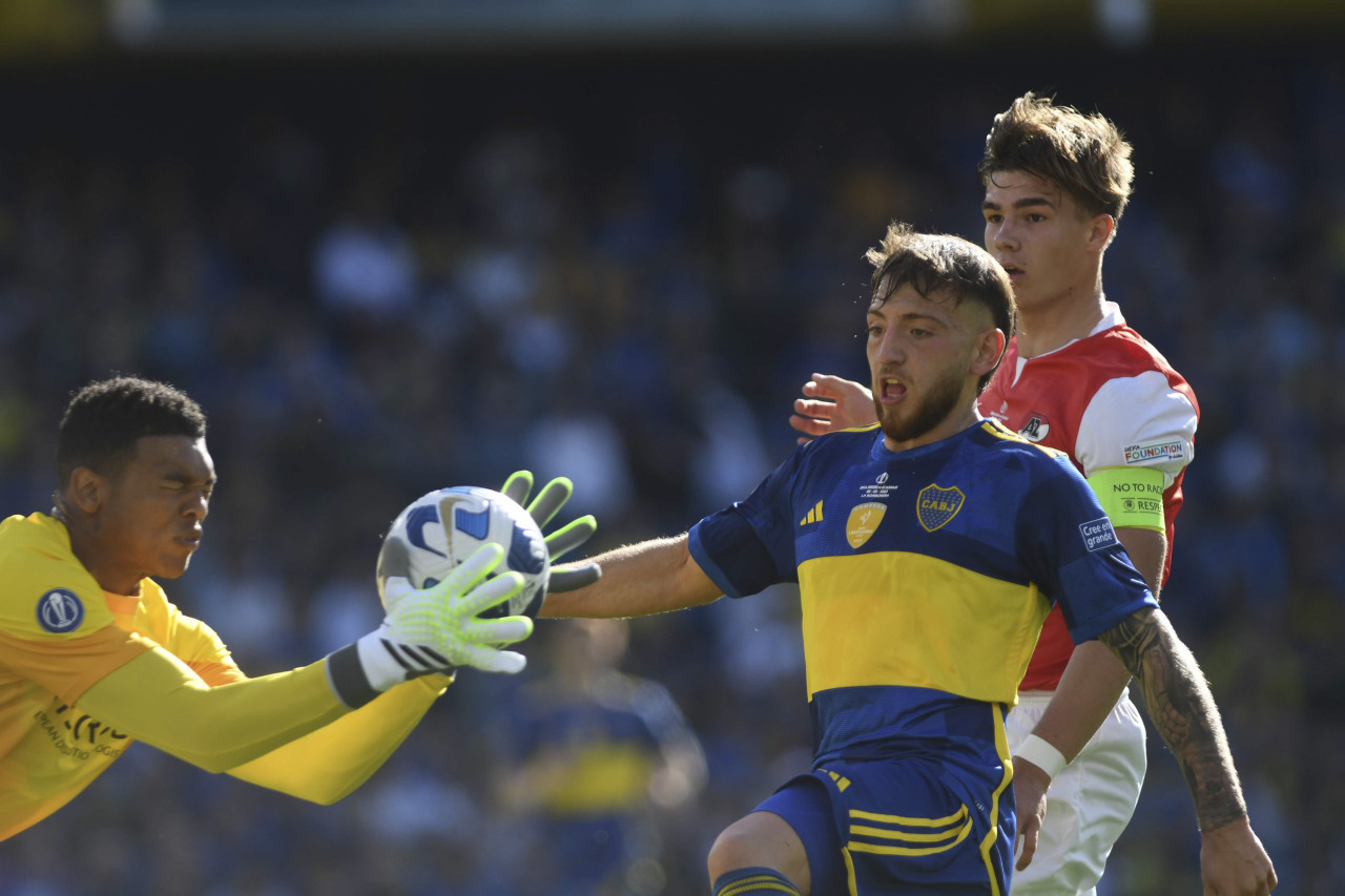 Boca Juniors vs AZ Alkmaar; Copa Intercontinental Sub 20. Foto: Télam.