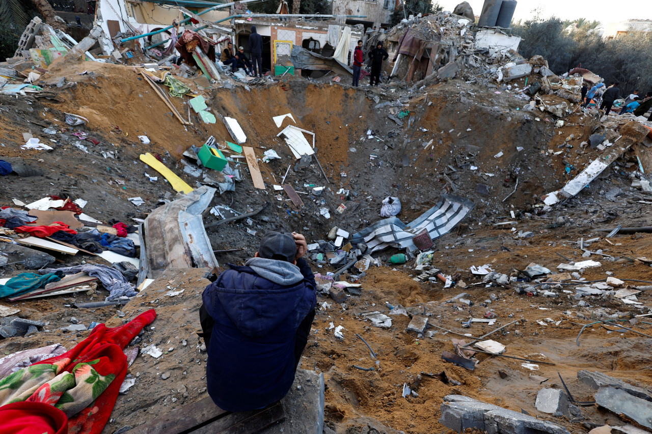 Destrucción en Gaza. Foto: Reuters.