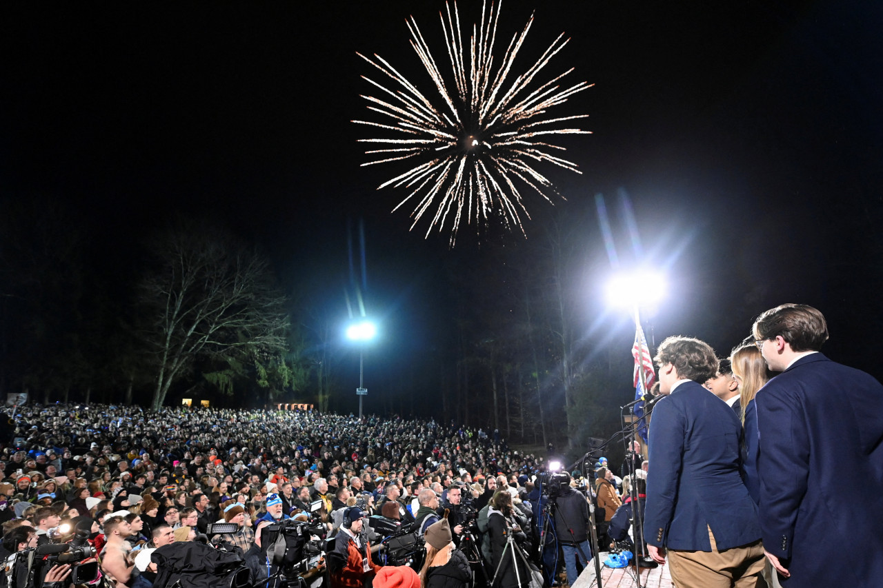 Festejos por el Día de la Marmota. Foto: Reuters.