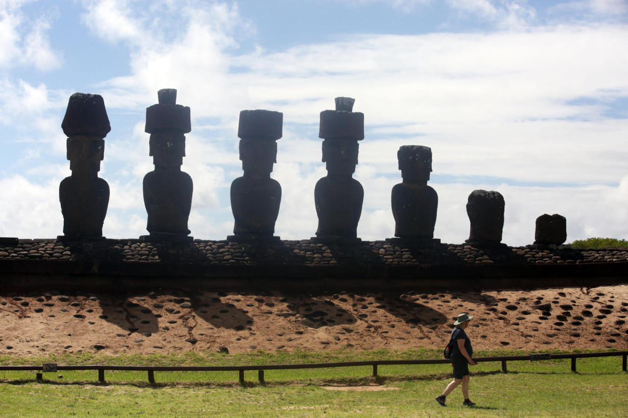 Isla de Pascua. Foto: EFE.