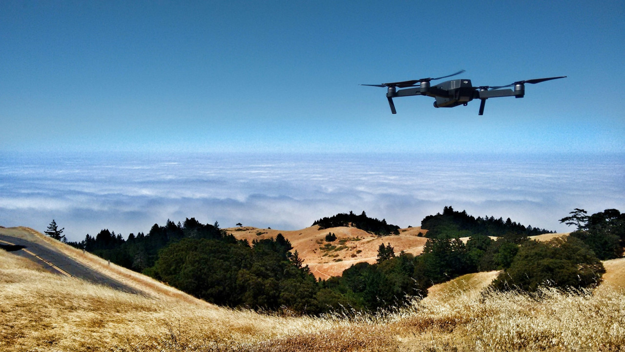 Dron, drones. Foto Unsplash.