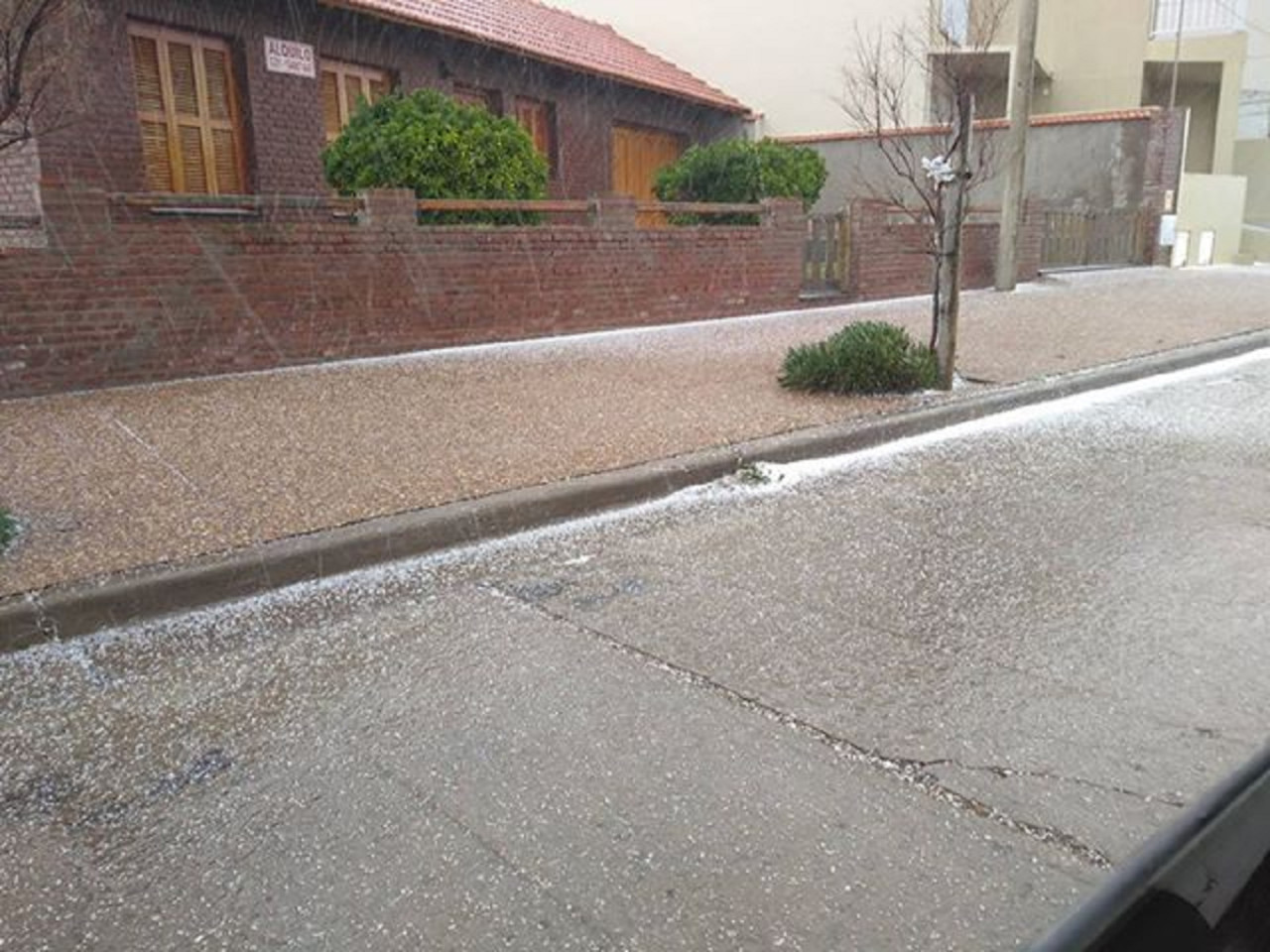 Graupel. Foto: SMN