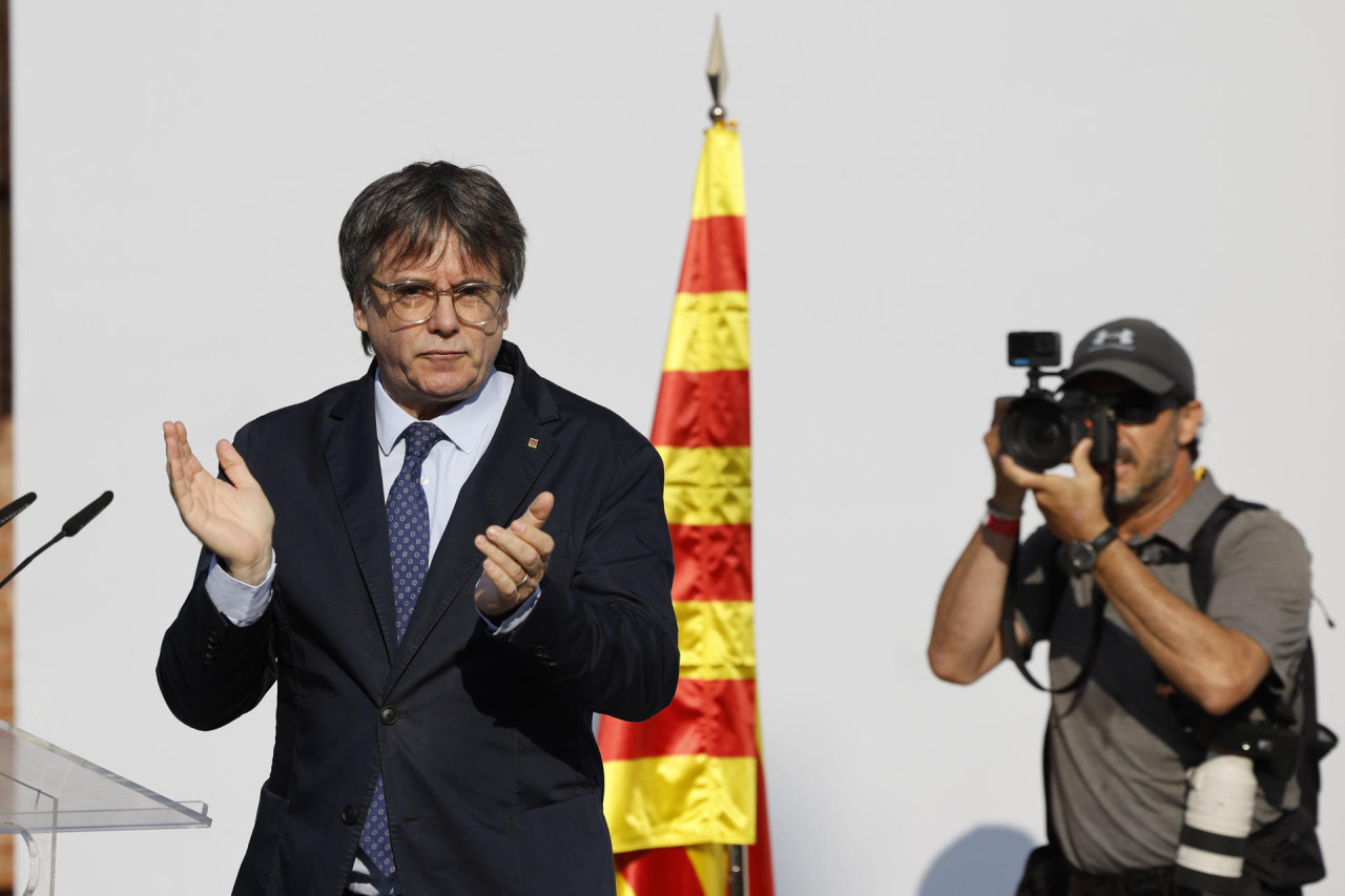 Carles Puigdemont. Foto: EFE.