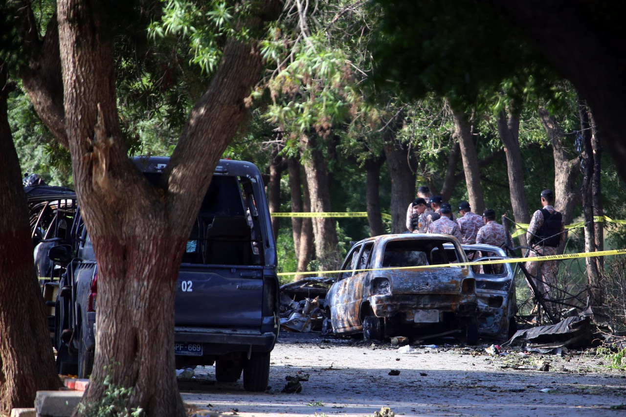 Al menos dos ciudadanos chinos muertos en atentado a las afueras de aeropuerto en Pakistán. EFE
