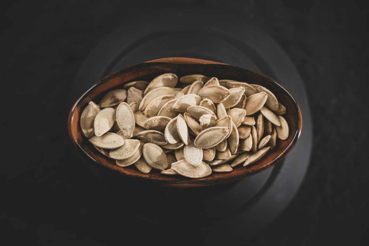 Semillas de calabaza. Foto: Unsplash.