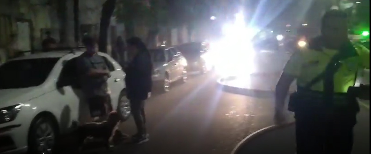Incendio en un conventillo de La Boca. Foto: Captura de video.